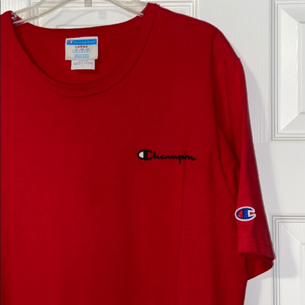 Red Champion Shirt